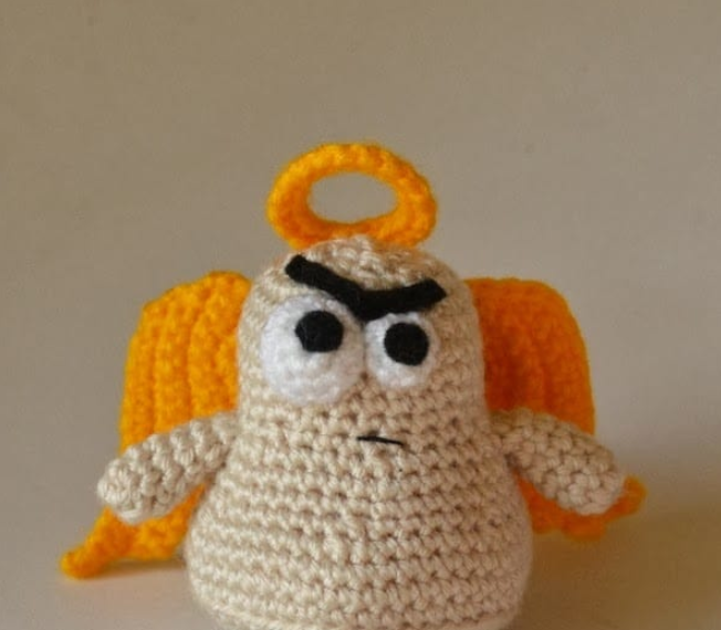 Amigurumi huysuz melek tarifi